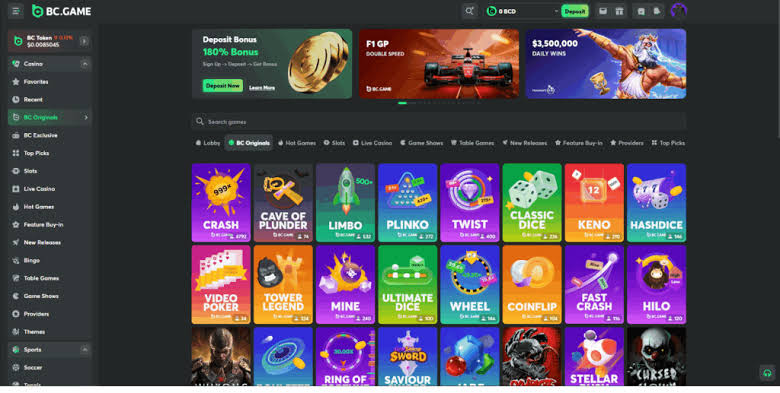Unlock Excitement Discover BC.Game Free Spins